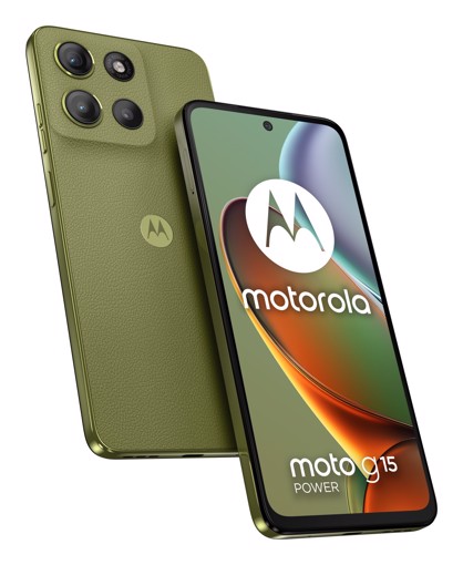 Motorola moto g15 power 17,1 cm (6.72") Doppia SIM Android 15 4G USB tipo-C 8 GB 512 GB 6000 mAh Verde