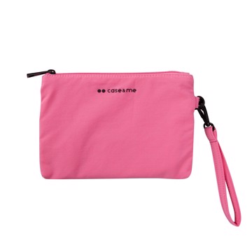 Mini pochette in tessuto, rosa