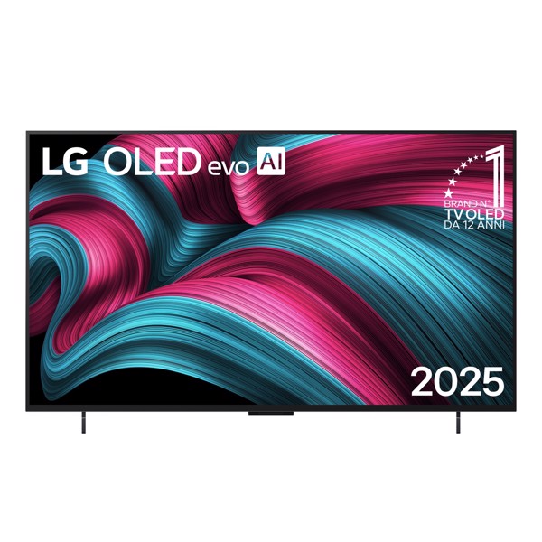 LG OLED evo AI OLED42C55LA TV Serie C5 42'' 4K, α9 Gen8, Dolby Vision, 20W, 4 HDMI, VRR 144Hz, Smart TV WebOS 25