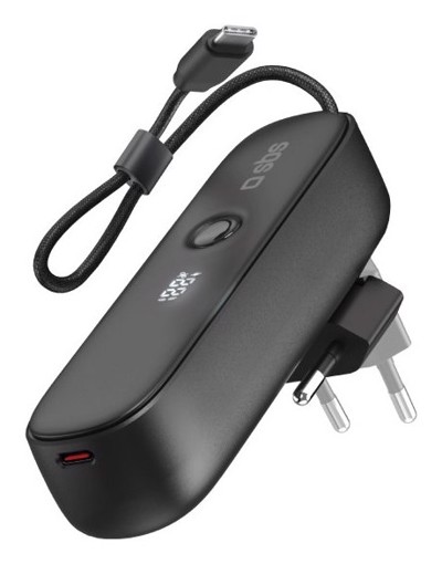 SBS TETRBB5000PD20 batteria portatile Ioni di Litio 5000 mAh Nero