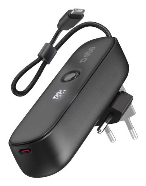 SBS TETRBB5000PD20 batteria portatile Ioni di Litio 5000 mAh Nero
