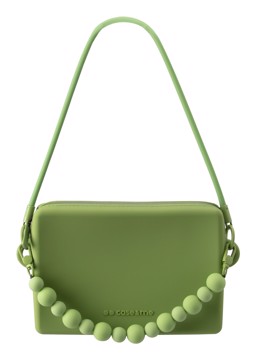 Borsetta in silicone col verde
