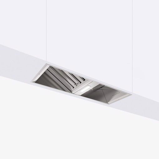 Glem Gas GHF870IXA cappa aspirante Integrato Acciaio inox 730 m³/h