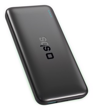Powerbank colore nero 10.000 1xusb, 1xtype-c fast charger