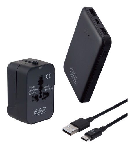 XD Enjoy XDCE99TRKIT batteria portatile 3500 mAh Nero