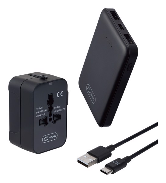 XD Enjoy XDCE99TRKIT batteria portatile 3500 mAh Nero