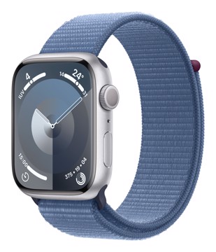 Watch serie 9 gps 45mm allum ort blu inverno