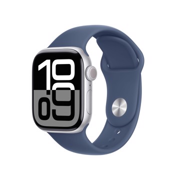 Watch serie 10 gps + cell cinturino sportdenim m/l