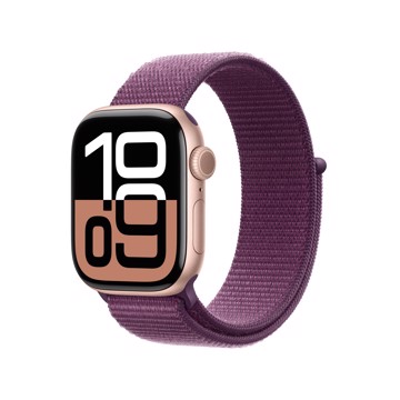 Watch serie 10 gps + cell cinturino sportloop prugna