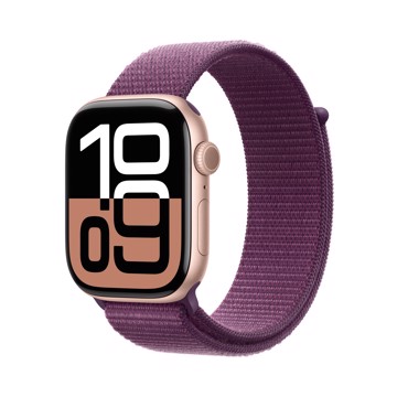 Watch serie 10 gps + cell cinturino sportloop prugna