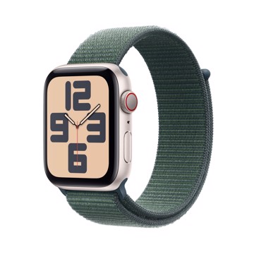 Watch se + cellular 44mm sport loop lagoverde