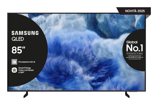 Samsung Smart TV 85" QE85Q8FAAUXZT QLED 4K 2025