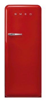 Frigo monoporta rosso h153 l60,1 p72,8 cerniera dx