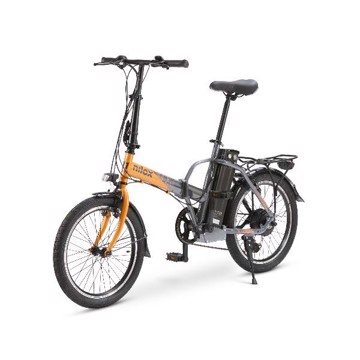 E-bike doc j1 pro orange batteria 8ah,aut.40km,20''