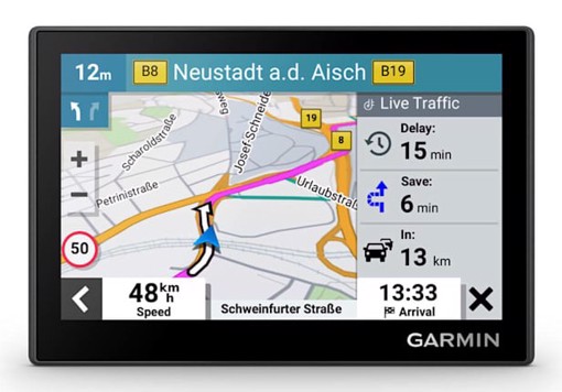 Garmin Drive 53 navigatore Portatile 12,7 cm (5") Touch screen 69 g Nero
