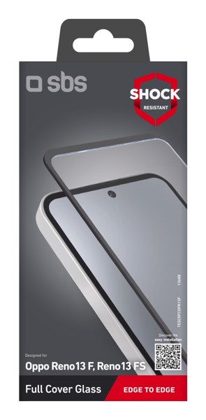 SBS TESCRFCOPR13F protezione per lo schermo e il retro dei telefoni cellulari Protezione per schermo antiriflesso OPPO 1 pz