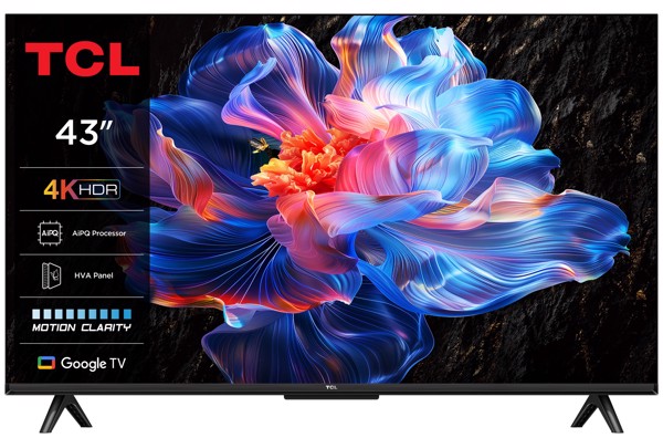 TCL Serie Smart TV 4K Ultra HD 43" 43P69K, Dolby Audio, HDR10+, Google TV