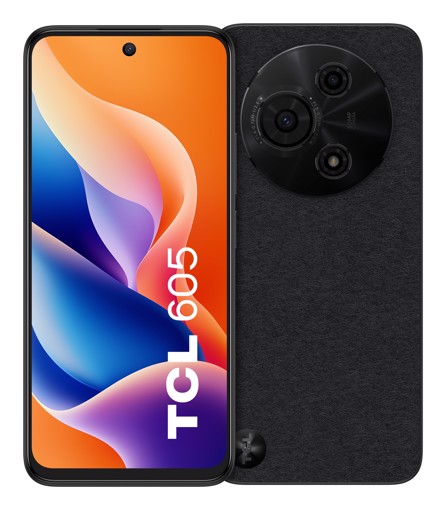 TCL 605 16,9 cm (6.67") Doppia SIM Android 15 4G USB tipo-C 4 GB 128 GB 5200 mAh Nero