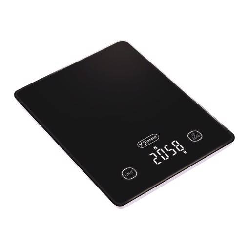 XD Enjoy XDCAM9140K bilancia da cucina Nero Superficie piana Rettangolo Bilancia da cucina elettronica