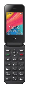 Senior phone 4g flip type cuffie + caricatore auto