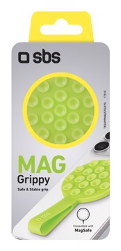 SBS TESUPPMAGSTICKYG Supporto compatibile MagSafe Sticky verde