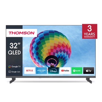 Televisore qled 32" fhd qhdr t2/s2,3h,2u,gtv,h.mode,pl/pc