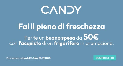Candy Fai il Pieno di Freschezza – Libera Installazione