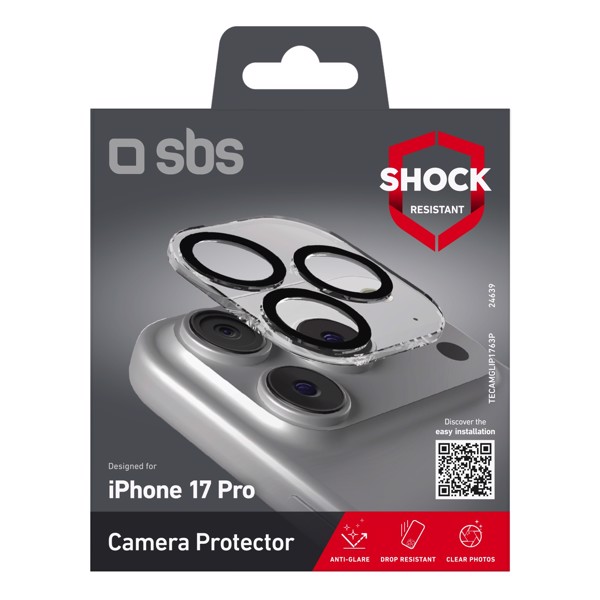 SBS TECAMGLIP1763P Protezione per obiettivo della fotocamera  iphone 17 pro 1 pz