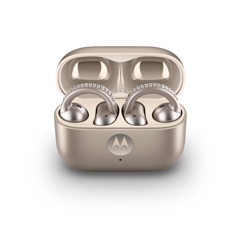 Motorola moto buds loop Cuffie Wireless In-ear Chiamate/Musica/Sport/Tutti i giorni Bluetooth Beige