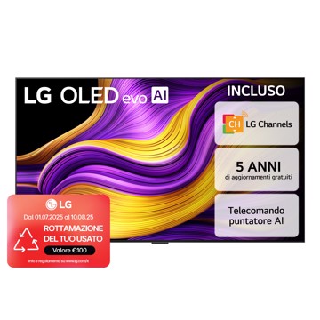 Televisore oled 65" uhd hdr10 t2/s2,4hdmi,3usb,a11,os25,wlm