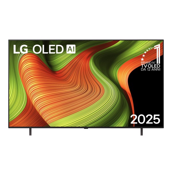 LG OLED AI OLED65B56LA TV Serie B5 65'' 4K, α8 Gen2, Dolby Vision, 20W, 4 HDMI con VRR 120Hz, G-Sync, Smart TV WebOS 25