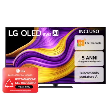 Televisore oled 65" uhd hdr10 t2/s2,4hdmi,3usb,a11,os25,pc