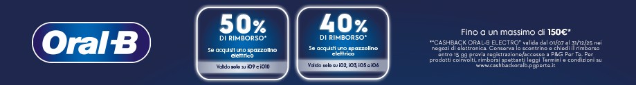 CASHBACK ORAL-B ELECTRO