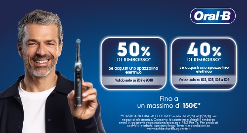 CASHBACK ORAL-B ELECTRO