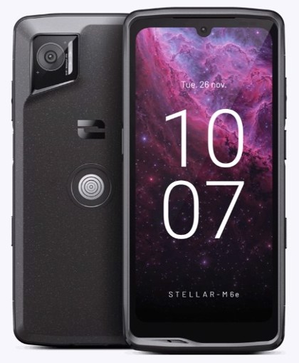 Crosscall Stellar-M6E 15,5 cm (6.1") Doppia SIM Android 14 5G USB tipo-C 4 GB 64 GB 4500 mAh Nero