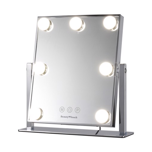 Beauty Touch XDGF2013 specchietto per trucco Libera installazione Rettangolare Cromo