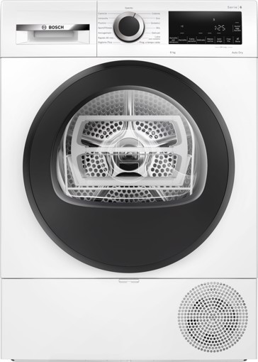 Bosch Serie 6 WQG233D1II asciugatrice Libera installazione Caricamento frontale 8 kg Bianco