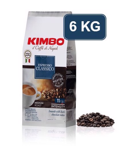 Immagine di Kimbo caffè in grani Classico PACK 6 kg
