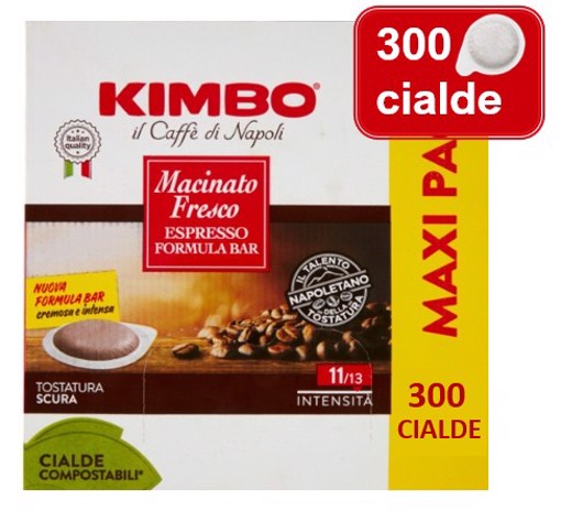 Immagine di Kimbo Cialde caffè macinato fresco PACK 300 pz