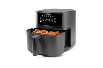 Friggitrice ad aria 1700w 6lt touch griglia 8prog