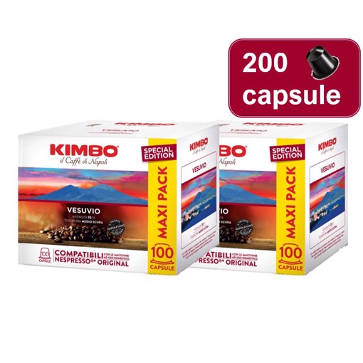 Kimbo Capsule per Nespresso Vesuvio 200 pz