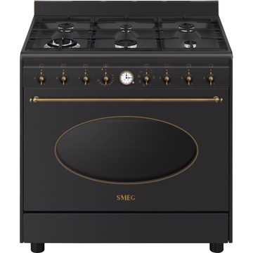 Cucina nera 90x60