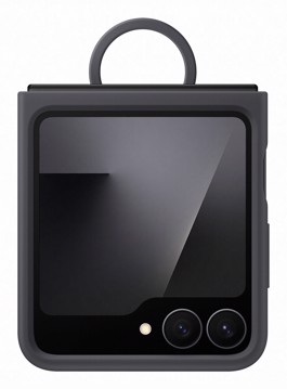 Cover silicone case black flip