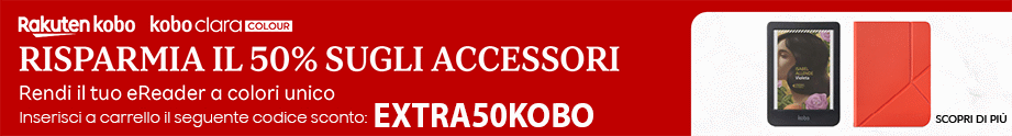 Extra sconto 50% cover Kobo