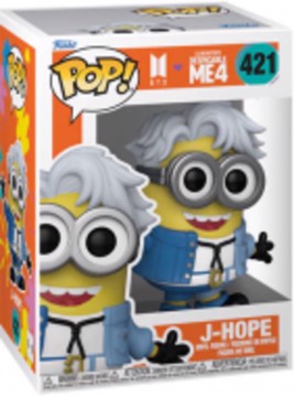 Funko rocks minions x bts jhop