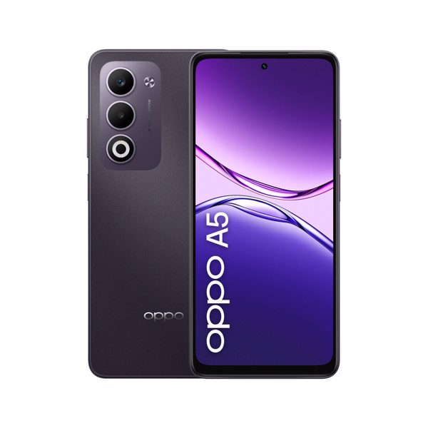 OPPO A5 Smartphone, Foto AI 50MP, Frontale 5MP, Display 6.67” 90HZ LCD HD+, 6000mAh, RAM 6(Esp2GB/4GB/6GB)+ROM 128GB (esp1TB), IP65, [Versione Italia]