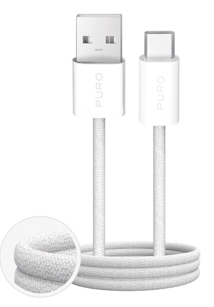 PURO PUCAC10WFABK415MTWHI cavo USB USB 2.0 1,5 m USB A USB C Bianco