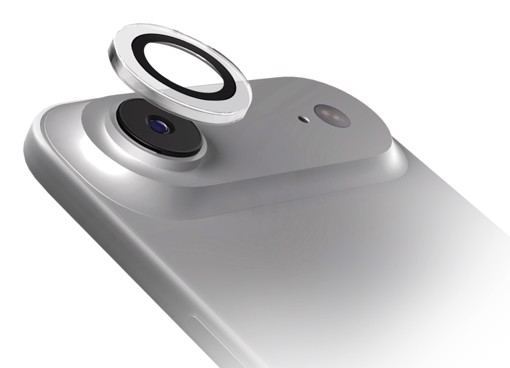 SBS TED3OCAMGLIP1766 protezione per lo schermo e il retro dei telefoni cellulari Protezione per obiettivo della fotocamera Apple 1 pz