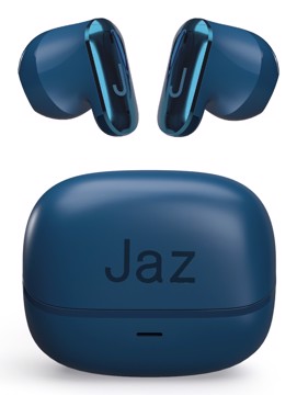 Auricolari tws azzurro controlli touch
