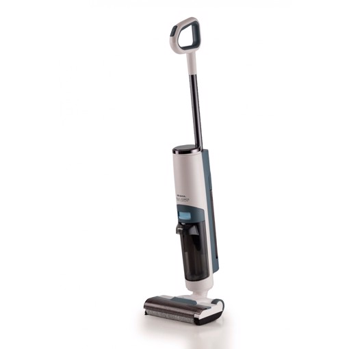 Ariete 2483 Aqua Force Wash & Vacuum, Aspirapolvere Intelligente, Lavapavimenti cordless, Senza fili, Aspira e lava, Peli animali, Sporco liquido e secco, Capacità 700ml, Accessori inclusi